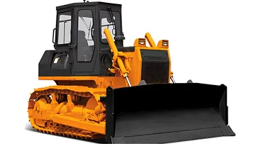 Bulldozers en graders